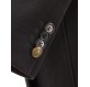 LOUIS VUITTON Mantel Wolle-Cashmere-Mix schwarz 38/40 Pre-owned Designer Secondhand Luxurylove