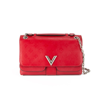 LOUIS VUITTON Very Chain Bag Rubis M44285 - Pre-loved Designer Second Hand | LUXURYLOVE