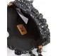 M MISSONI Crossbody Bag schwarz metallic NEU Pre-owned Designer Secondhand Luxurylove
