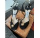 JIMMY CHOO Sacura Sandalette schwarz 41 Pre-owned Designer Secondhand Luxurylove