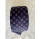 YVES SAINT LAURENT Krawatte Seide blau Pre-owned Designer Secondhand Luxurylove