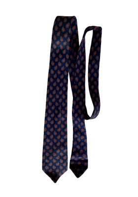 YVES SAINT LAURENT Krawatte Seide blau Pre-owned Designer Secondhand Luxurylove