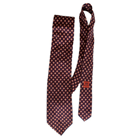 BOGGI MILANO Krawatte Seide multicolor Pre-owned Designer Secondhand Luxurylove