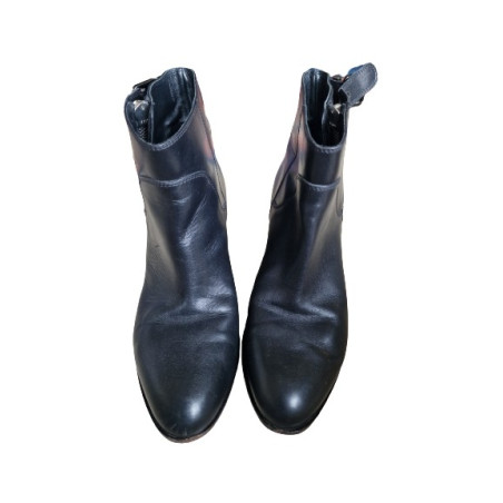 SERGIO ROSSI Stiefeletten Gr. 38  Pre-owned Designer Secondhand Luxurylove