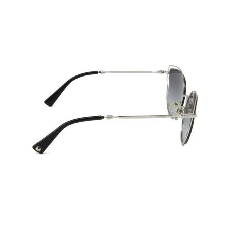 VALENTINO GARAVANI Cat-Eye Sonnenbrille VA2015 silber Pre-owned Designer Secondhand Luxurylove