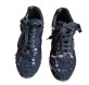 CHANEL Tweed Sneakers schwarz Gr. 39 Pre-owned Designer Secondhand Luxurylove. 