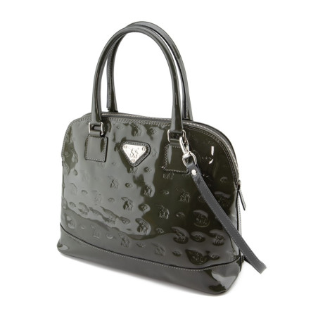 MOLLERUS Thun patent leather bag & strap - Pre-loved Designer Second Hand | LUXURYLOVE
