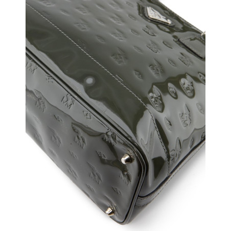 MOLLERUS Thun patent leather bag & strap - Pre-loved Designer Second Hand | LUXURYLOVE