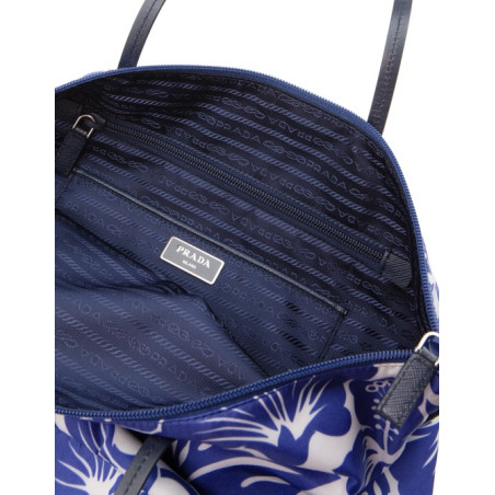 PRADA Hibiscus Floral Nylon Bag - Pre-loved Designer Second Hand | LUXURYLOVE