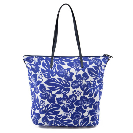 PRADA Hibiscus Floral Nylon Bag - Pre-loved Designer Second Hand | LUXURYLOVE