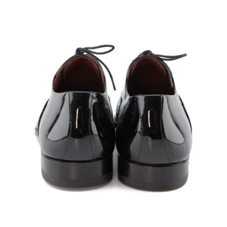 MAGNANNI Schnürschuhe Lackleder schwarz 41.5 Pre-owned Designer Secondhand Luxurylove