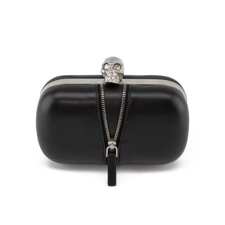 ALEXANDER MCQUEEN Skull clutch - Pre-loved Designer Second Hand | LUXURYLOVE