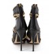 GIUSEPPE ZANOTTI Sandalette High Heel schwarz 38.5 Pre-owned Designer Secondhand Luxurylove