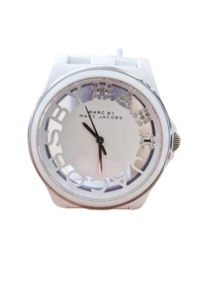 MARC BY MARC Jacobs Armbanduhr Damen weiss Pre-owned Designer Secondhand Luxurylove