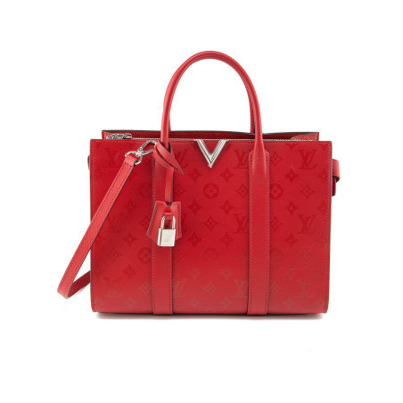 LOUIS VUITTON Very MM Tote Bag Rubis - Pre-loved Designer Second Hand | LUXURYLOVE