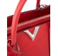 LOUIS VUITTON Very MM Tote Bag Chain Bag Rubis rot Pre-owned Designer Secondhand Luxurylove