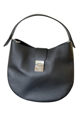 MCM Patricia Hobo Leather bag schwarz Designer Secondhand Luxurylove