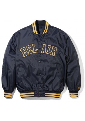 BEL AIR Athletics Jacke blau Gr. M. Pre-owned Designer Secondhand Luxurylove