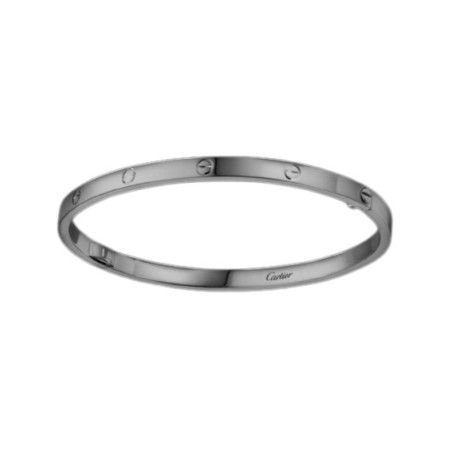 CARTIER Love Armband Weissgold kleines Modell Pre-owned Designer Secondhand Luxurylove