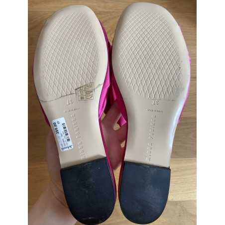 MINNA PARIKKA Sandalen Satin pink 36 NEU Pre-owned Designer Secondhand Luxurylove