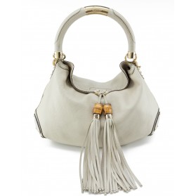 Indy Guccissima Bamboo Tassel Bag