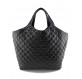 SAINT LAURENT ICare Maxi Shopper Bag schwarz Pre-owned Designer Secondhand Luxurylove
