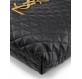 SAINT LAURENT ICare Maxi Shopper Bag schwarz Pre-owned Designer Secondhand Luxurylove