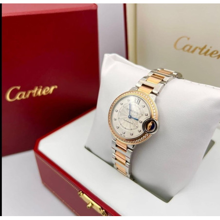 CARTIER Balloon Blue de Cartier Watch Pre-owned Designer Secondhand Luxurylove. 