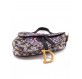 DIOR Kaleidoscope Saddle Bag Cruise multicolor Collection SS2019 Pre-owned Designer Secondhand Luxurylove