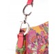 DIOR Vintage Saddle Bag Flower Print multicolor Pre-owned Designer Secondhand Luxurylove