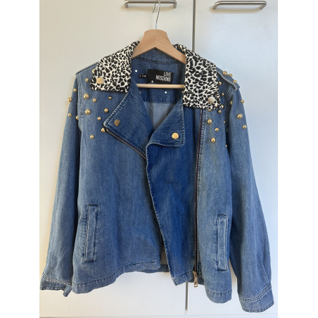 LOVE MOSCHINO Jeans Jacke Gr. 36 