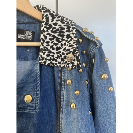 LOVE MOSCHINO Jeans Jacke Gr. 36 