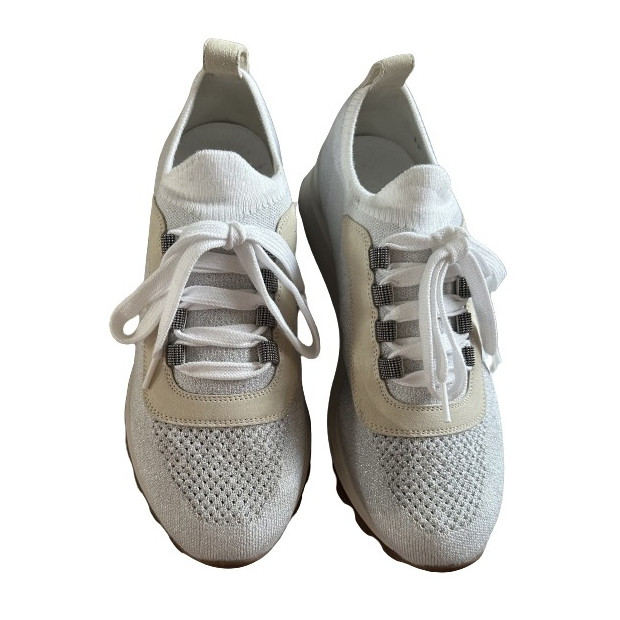 BRUNELLO CUCINELLI Knit Sneakers - NEW - Pre-loved Designer Second Hand | LUXURYLOVE BRUNELLO CUCINELLI Knit Sneakers - NEW - Pre-loved Designer Second Hand | LUXURYLOVE