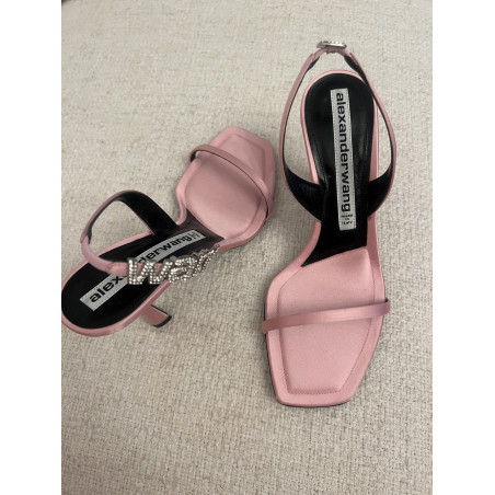 ALEXANDER WANG Crystal sandals - NEW - Pre-loved Designer Second Hand | LUXURYLOVE