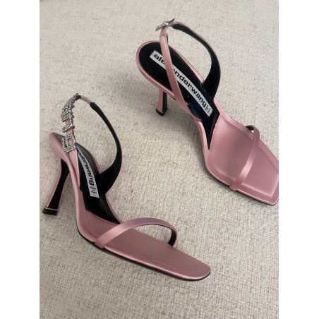 ALEXANDER WANG Crystal sandals - NEW - Pre-loved Designer Second Hand | LUXURYLOVE
