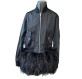 MOSCHINO COUTURE Bomberjacke Federn 38 Pre-owned Designer Secondhand Luxurylove