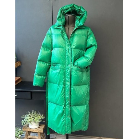 LEONARDO Daunenmantel grün M Pre-owned Designer Secondhand Luxurylove