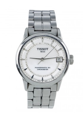 TISSOT Luxury Automatic Chronometer T086208 Edelstahl Diamanten Pre-owned Designer Secondhand Luxurylove
