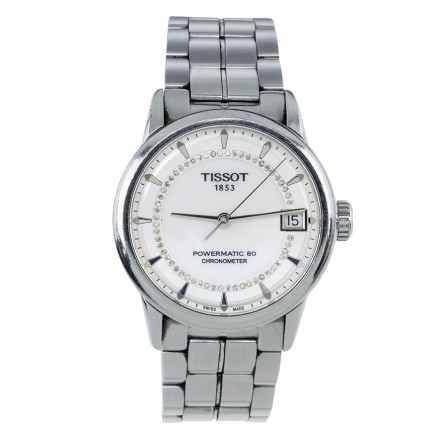 TISSOT Luxury Automatic Chronometer T086208 Edelstahl Diamanten Pre-owned Designer Secondhand Luxurylove