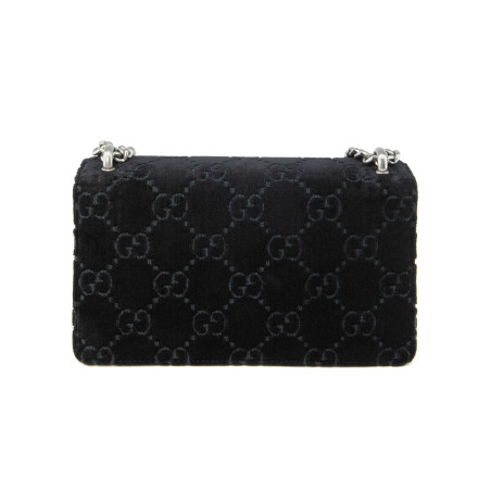 GUCCI Dionysus Bag small GG Samt schwarz Pre-owned Designer Secondhand Luxurylove