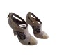 NAVYBOOT Stiefelette taupe 35 Pre-owned Designer Secondhand Luxurylove