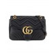 GUCCI GG Marmont Bag medium schwarz Pre-owned Designer Secondhand Luxurylove