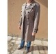 LORO PIANA Trenchcoat Mantel Schurwolle beige 36 Pre-owned Designer Secondhand Luxurylove