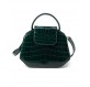 CARTIER Guirlande de Cartier Top Handle Bag Mini Nilkrokodilleder grün Pre-owned Designer Secondhand Luxurylove