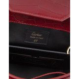 Guirlande de Cartier Top Handle Bag Mini red