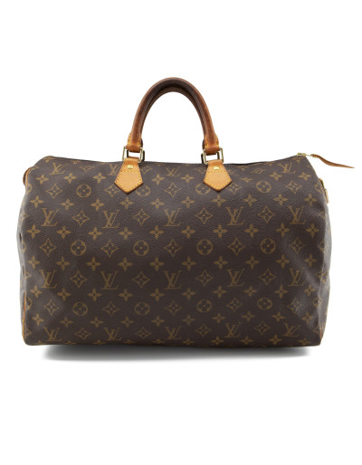 LOUIS VUITTON Speedy 40 handbag Monogram - Pre-loved Designer Second Hand | LUXURYLOVE