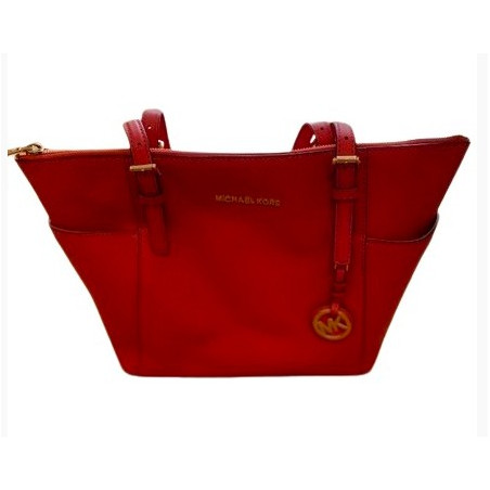 MICHAEL KORS Tasche rot Pre-owned Designer Secondhand Luxurylove. Qualität und Echtheit geprüft.