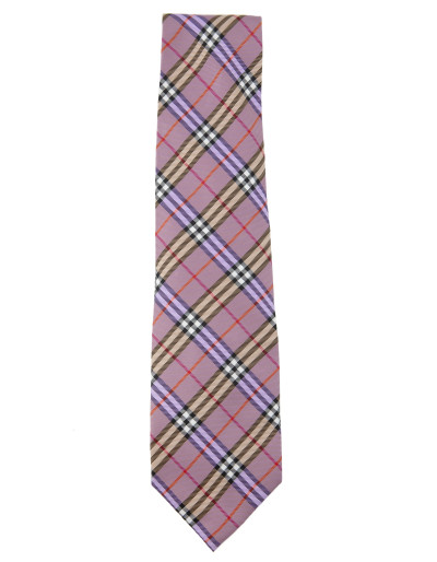 BURBERRY Silk tie check - Pre-loved Designer Second Hand | LUXURYLOVE
