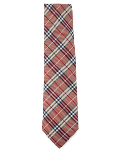 BURBERRY Silk tie check - Pre-loved Designer Second Hand | LUXURYLOVE