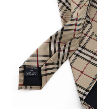 BURBERRY Silk tie check - Pre-loved Designer Second Hand | LUXURYLOVE